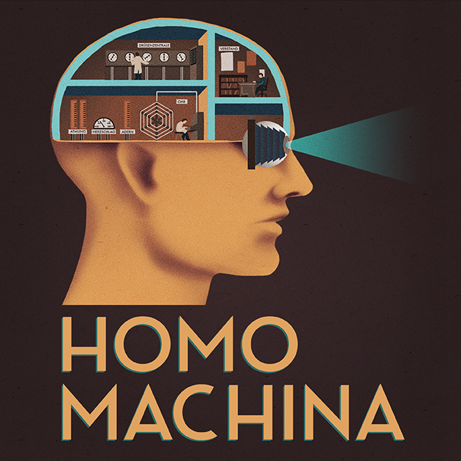 Homo Machina, “A fantastic journey through the human body factory”