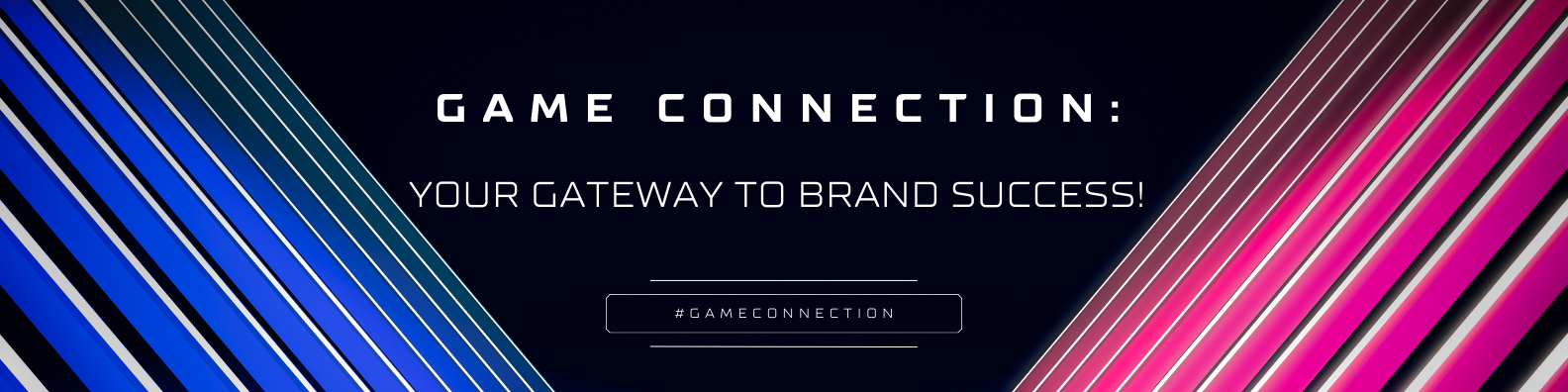 Colorful Neon Modern Gaming Channel Linkedin Banner